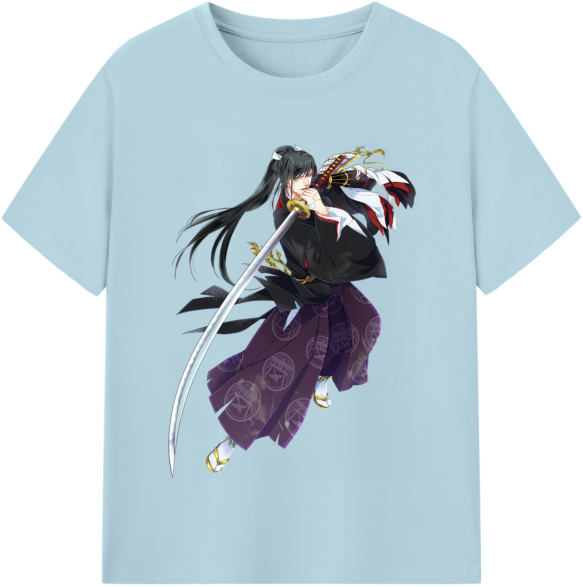 （画像用） 刀剣乱舞 Touken Ranbu 綿100％半袖Tシャツ（フロントプリント）
